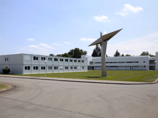 Büro/Labor für Weishaupt, Schwendi – Containerbau