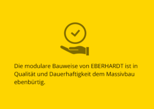 hochwertige Modulbauweise