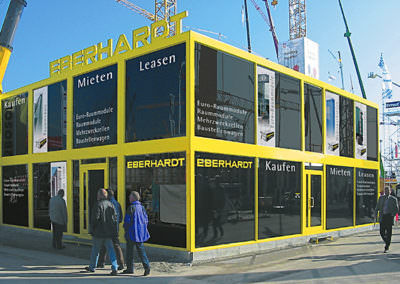 Messestand EBERHARDT, München – Containerbau