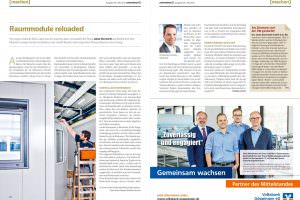 Bauen mit Modulen in Containerbauweise von EBERHARDT