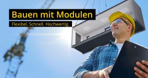 Containerbauweise mit kurzer Bauzeit und fixen Kosten