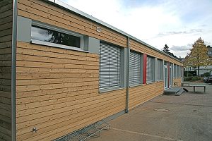 Bauen Sie Kindertagesstätten Kitas mit Containern