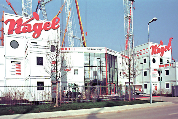 Messestand Nagel, München – Containerbau