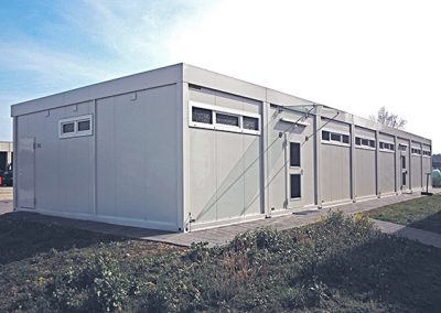 Sozialräume für Kaserne, Laupheim – Containerbau
