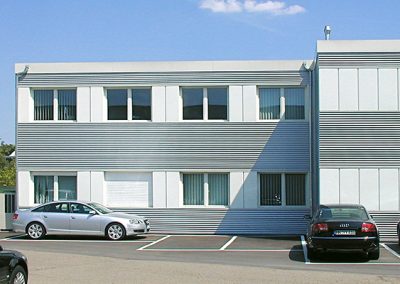 Audi Bürogebäude, Neckarsulm – Containerbau