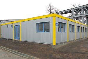 Sozialgebäude der Südzucker AG aus Modulen