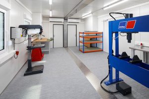 Produktionscontainer und Industriemodulgebaeude von EBERHARDT