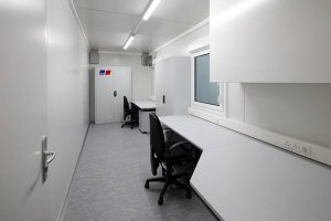 weltweit mobil einsetzbare Werkstattcontainer