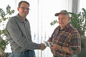 Gratulation zum 10-jährigen Jubiläum bei EBERHARDT Modulbau