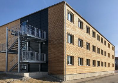 Wohnheim für Bildungseinrichtung, Region Ulm – Modulbau
