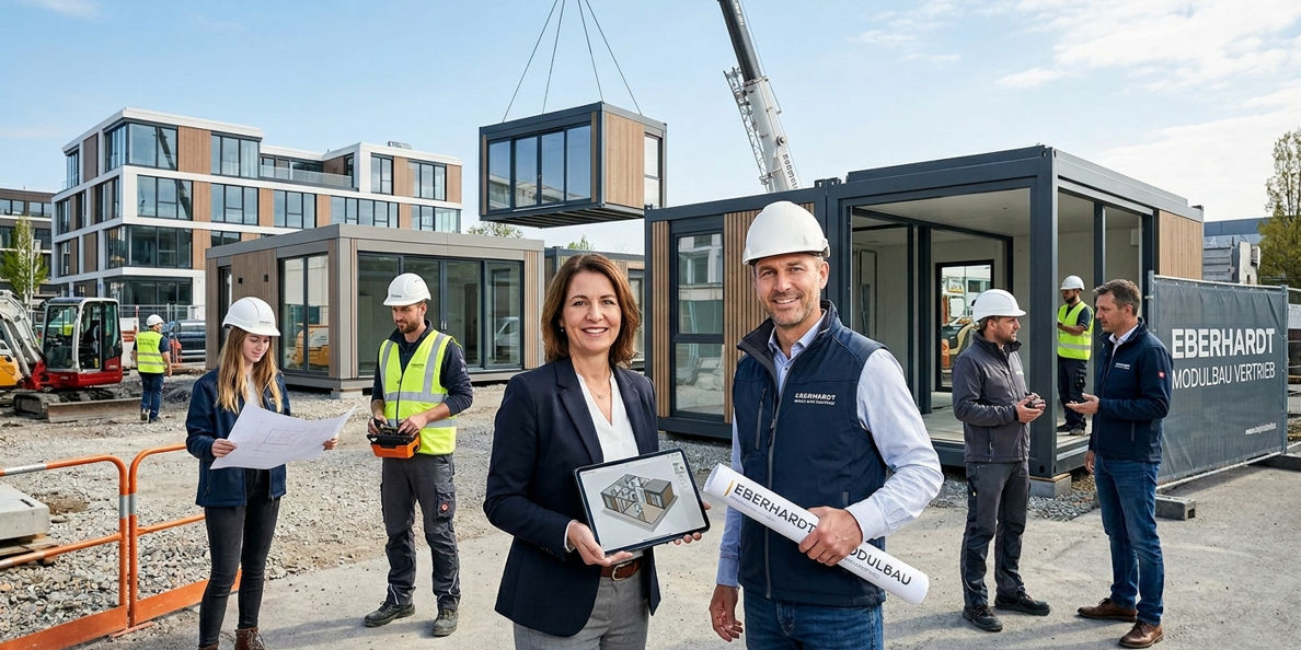 Modulares bauen und Mietcontainer als Alternative